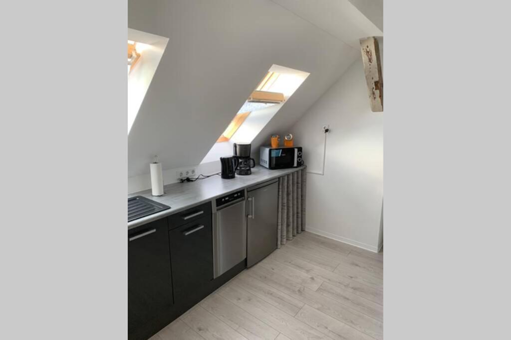Ht Appartement Nr 1 Greppin Kültér fotó